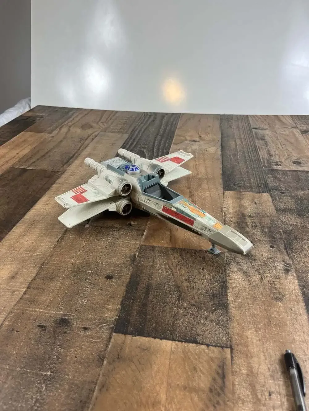 Vintage 1995 Star Wars Power of the‎ Force Electronic X-Wing Fighter Tonka